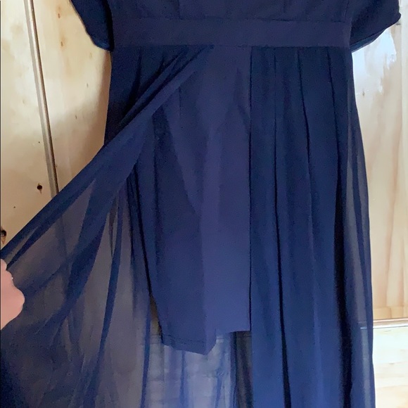 Ordered from Australia Navy Blue Elegant dress - Picture 3 of 5